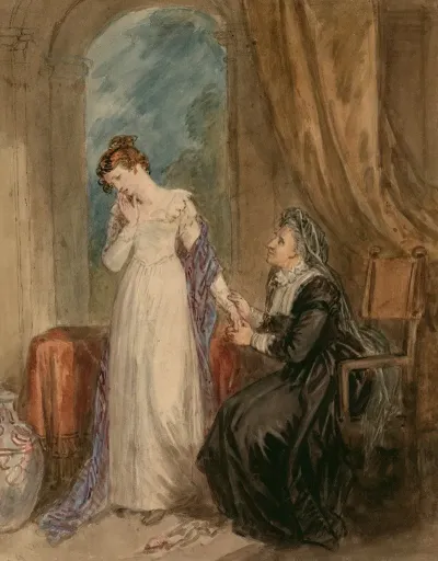 A Scene From Alls Well That Ends Well