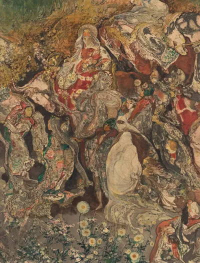 A Scene From One Thousand And One Nights Arabian Nights