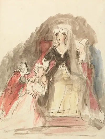 A Scene From The Abbot