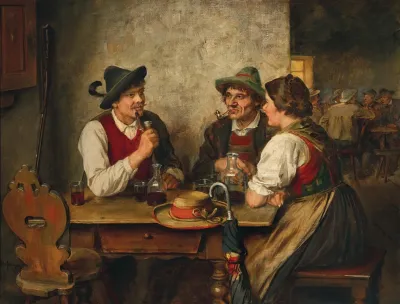 A Scene In A Tavern