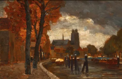 A Scene In Dordrecht