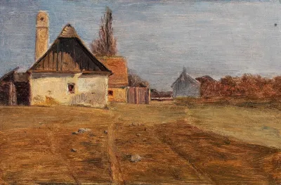 A Scene In Mannsworth On The Danube
