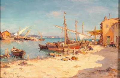 A Scene In Martigues
