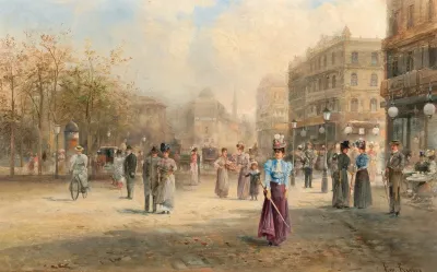A Scene In Paris