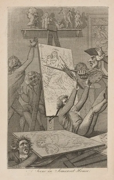 A Scene In Somerset House