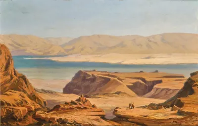 A Scene In The Desert