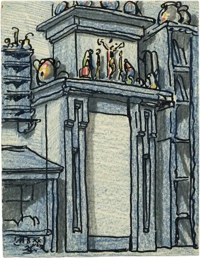 A Schouw Van Osthuis Ramstraat En B Schets