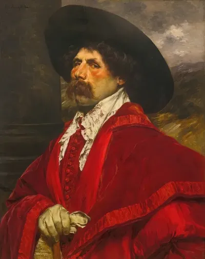 A Seated Cavalier