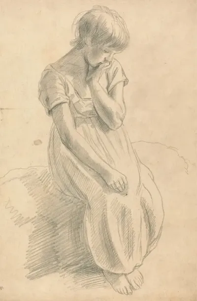 A Seated Child