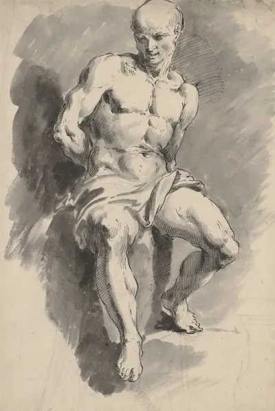 A Seated Slave