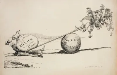 A See Saw With World Trade As The Fulcrum