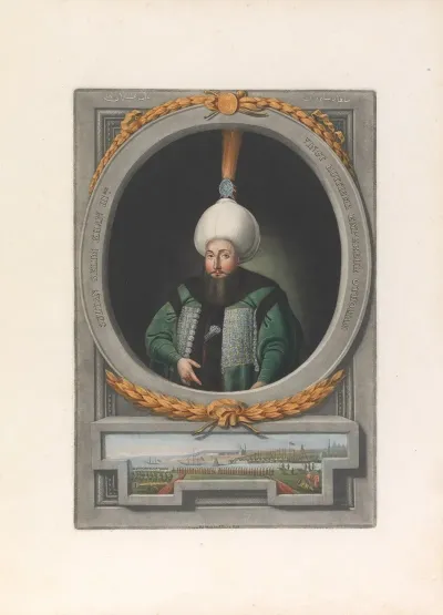 A Series Of Portraits Of The Emperors Of Turkey Pl 03