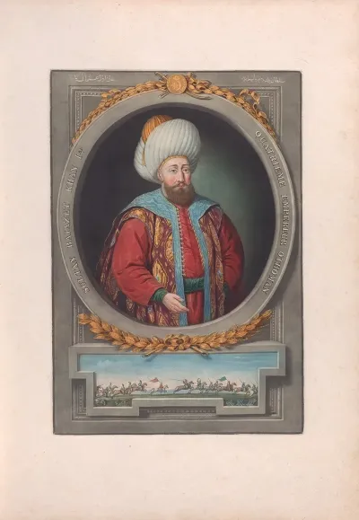 A Series Of Portraits Of The Emperors Of Turkey Pl 10