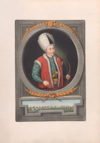 A Series Of Portraits Of The Emperors Of Turkey Pl 22
