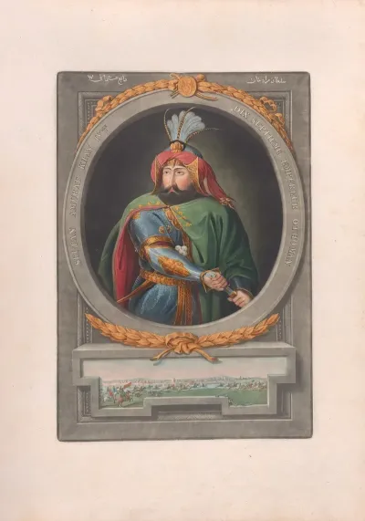 A Series Of Portraits Of The Emperors Of Turkey Pl 23