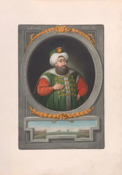 A Series Of Portraits Of The Emperors Of Turkey Pl 26