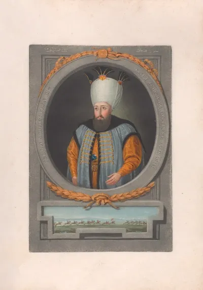A Series Of Portraits Of The Emperors Of Turkey Pl 29