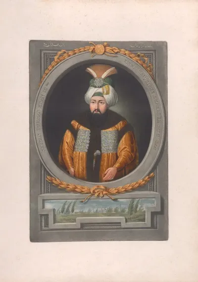 A Series Of Portraits Of The Emperors Of Turkey Pl 30