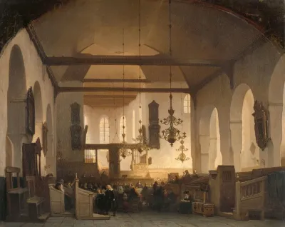 A Service In The Geertekerk Utrecht