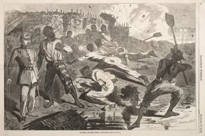 A Shell In The Rebel Trenches