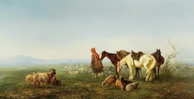 A Shepherd In The Caucasus