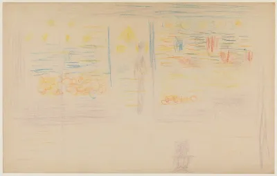 A Shop And Two Figures