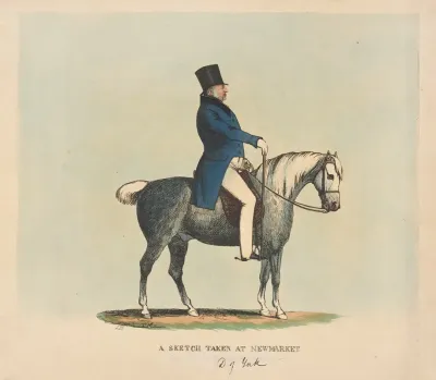 A Sketch Taken At Newmarket