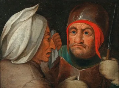 A Soldier And A Peasant Woman