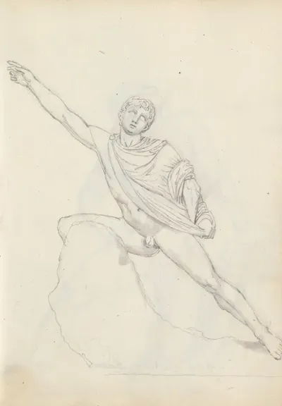 A Son Of Niobe From The Niobid Group Uffizi Florence