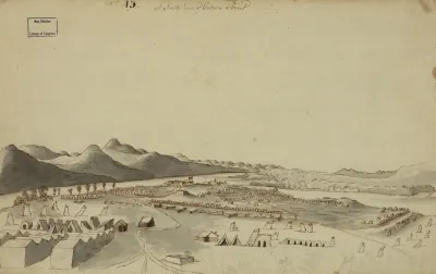 A South View Of Crown Point