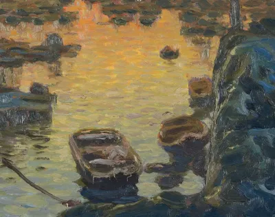 A Spring Night During The Fishing Season