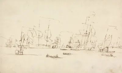 A Squadron At Anchor