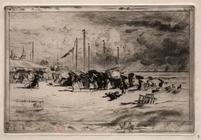A Squall At Trouville
