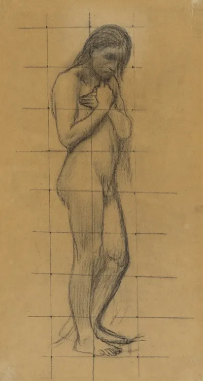 A Standing Male Nude 2