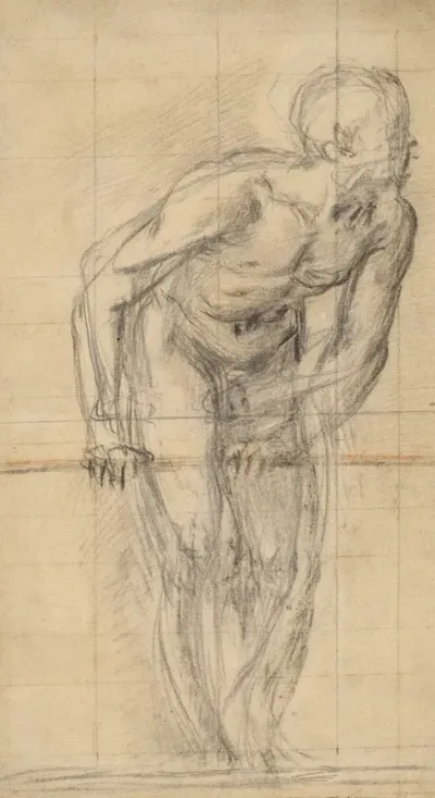 A Standing Male Nude 3