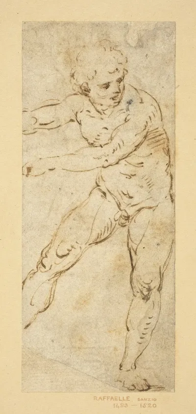 A Standing Male Nude