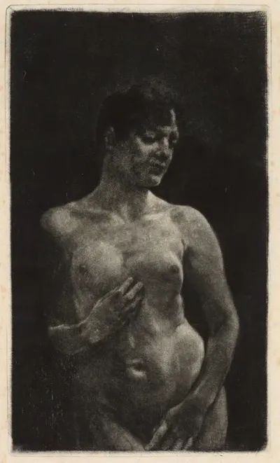 A Standing Nude