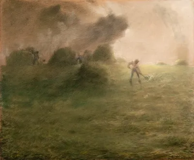 A Storm During Haymaking