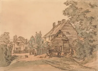 A Street In A Country Village 2