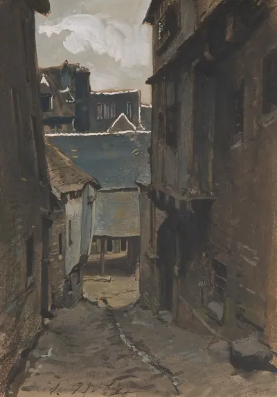 A Street In Morlaix