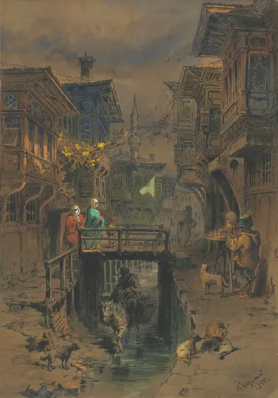 A Street In Old Istanbul