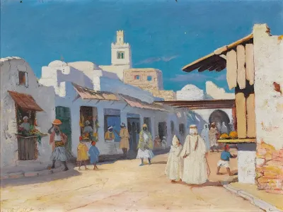 A Street In Tunis