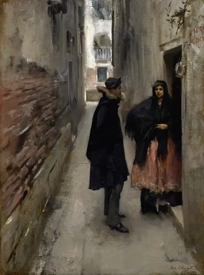 A Street In Venice