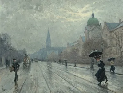 A Street Scene Copenhagen