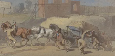 A Struggle With A Load Of Clay