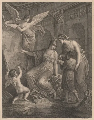 A Student Conducted To Minerva