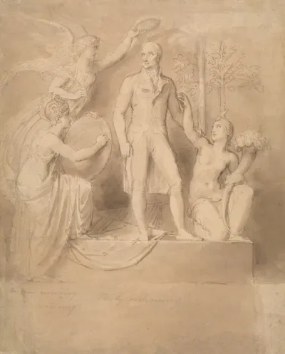 A Study For The Wellington Monument