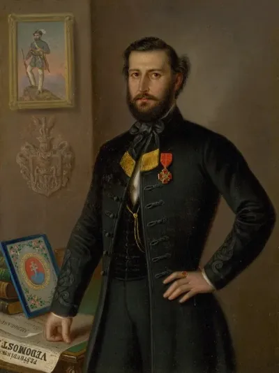 A Study Painting For The Portrait Of Jan Francisci As Count Of The Liptov County
