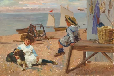 A Summers Day On The Beach