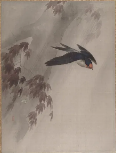 A Swallow In The Rain